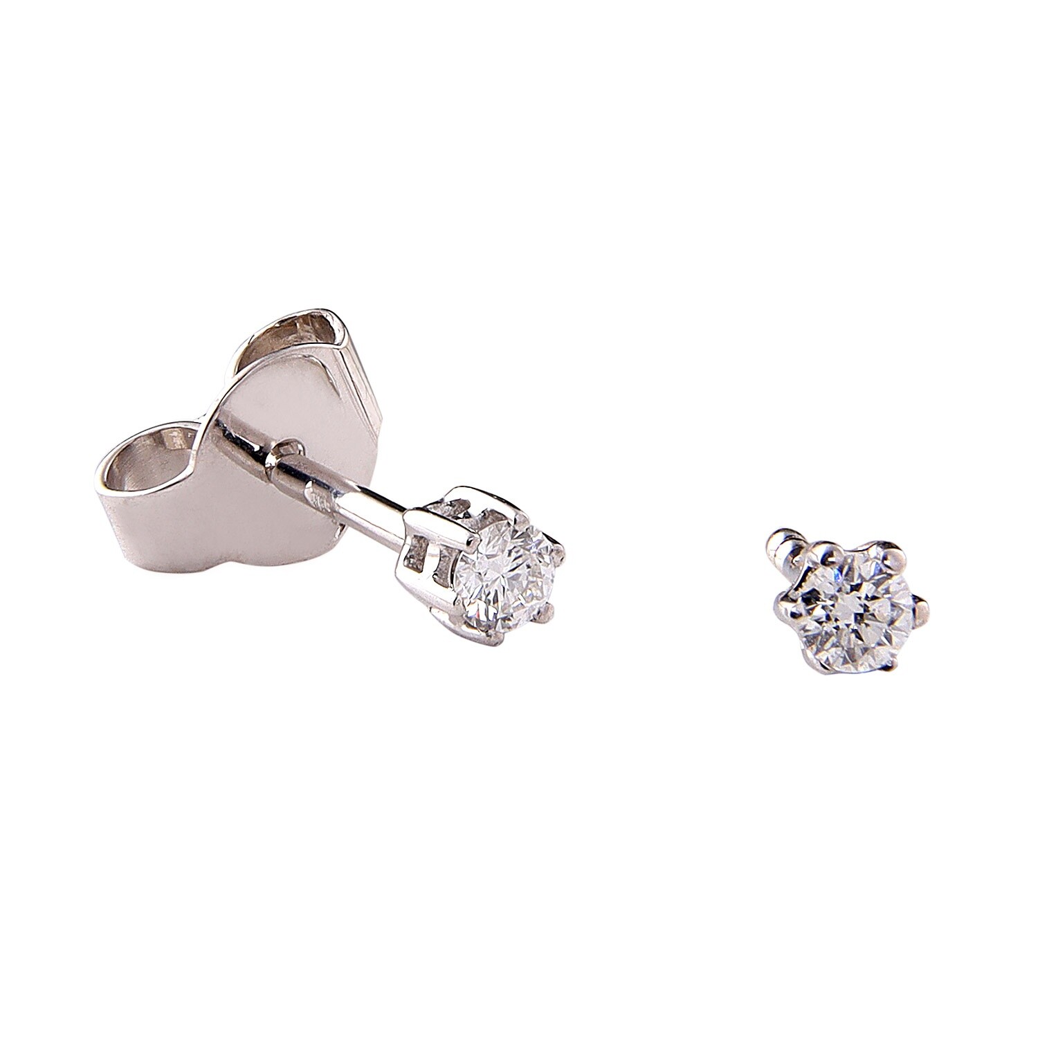 АКАЛИ Шмак Дамен-Орринге 585 Бриллиант Weigold Stecker 010 карат 70-1002-10 75190₽