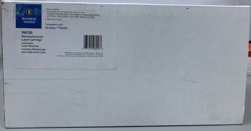 Cartucho de tóner láser Business Source Premium negro (paquete de 2) Foto 3 de 4