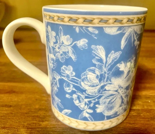 Royal Doulton Studio Provence Blue Coffee Mug Cup