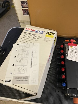 MANABLOC MODULAR MANIFOLD PLUMBING SYSTEM VIEGA 14 PORT
