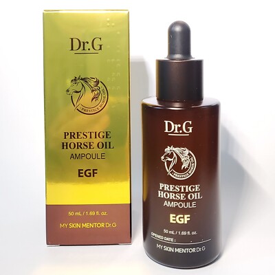 Dr.G Prestige Horse Oil Ampoule 50ml Moisturizer Anit Wrinkle Nutrition K-Beauty