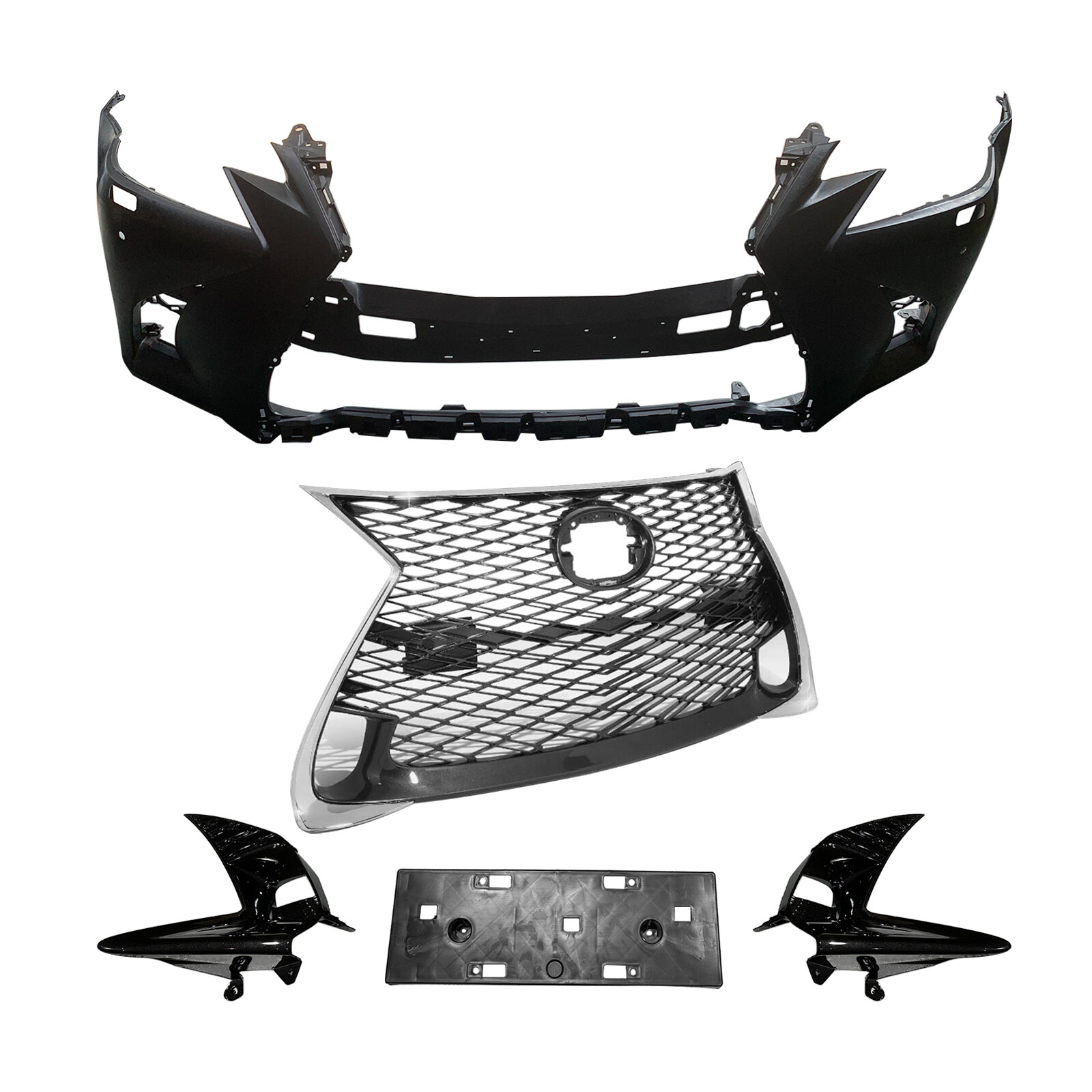 Front Bumper Kit For 2016-2020 Lexus GS300 GS350 GS450H F-sport