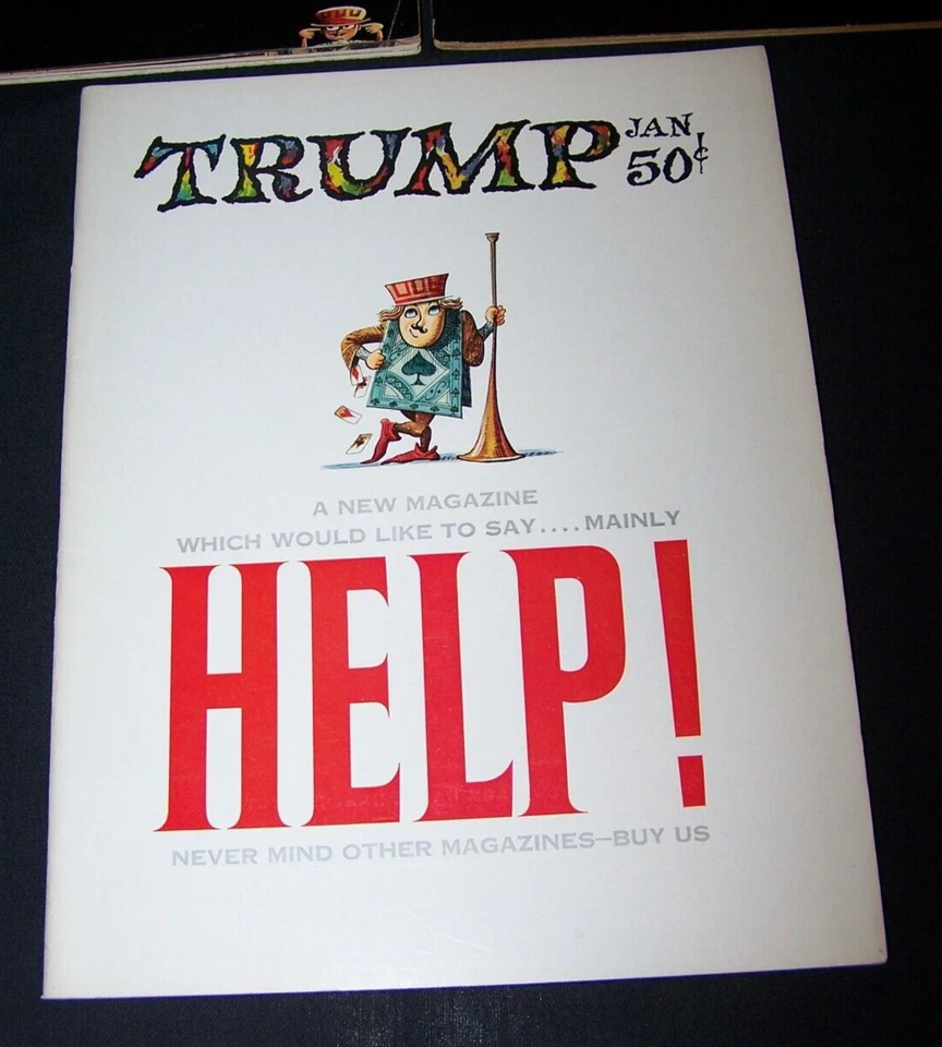 Trump magazine lot of 3, #1, 2, 2 1957, Hugh Hefner mag.- Kurtzman, Elder, Wood - Image 3 of 4
