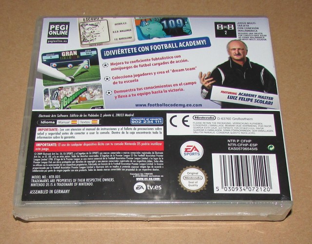 EA Sports Football Academy (Nintendo DS) Brand New / Fast Shipping eBay