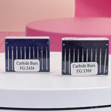 Dental Carbide Burs Tungsten Steel Bur FG 330 / FG 245 fit High Speed Handpiece