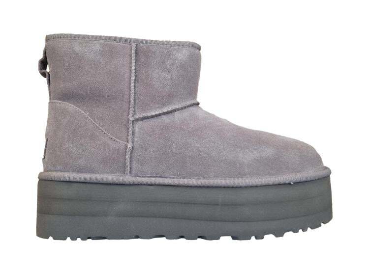 Botines de mujer UGG classic mini plataforma gris