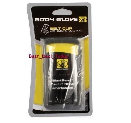 Funda protectora flexible a presión con clip para guante corporal para Blackberry Torch 9850 Verizon Sprint Foto 2 de 4