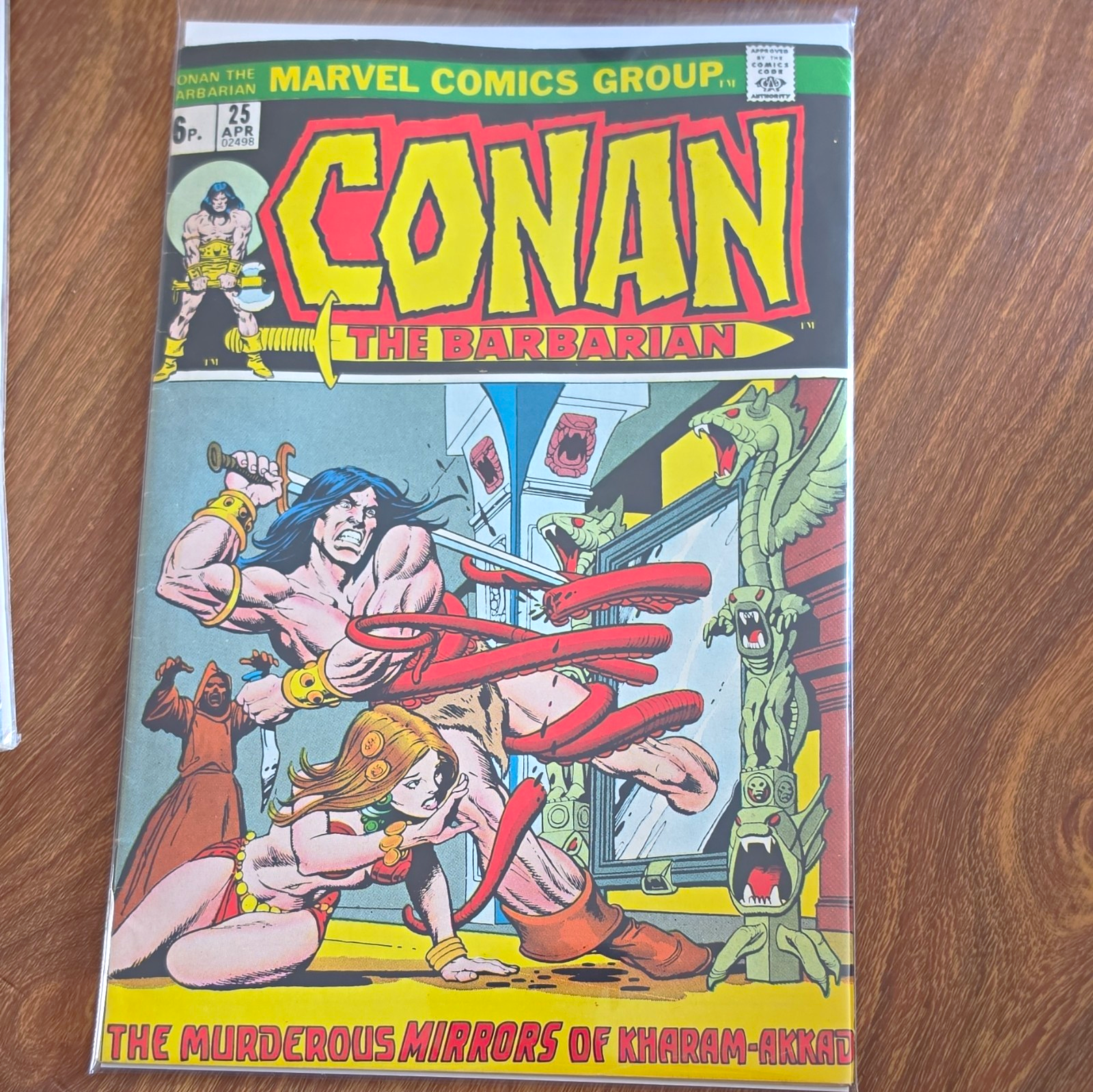 Marvel Comics Group Conan the Barbarian #25 1973