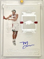 2021 Panini Flawless Silver Team Logo Signatures #MMO Moses Moody RC 1/25 SSP