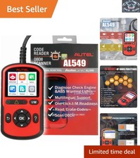 Color-Coded Fault Detection: Autel AL549 OBDII Scanner for Vehicle Diagnostics