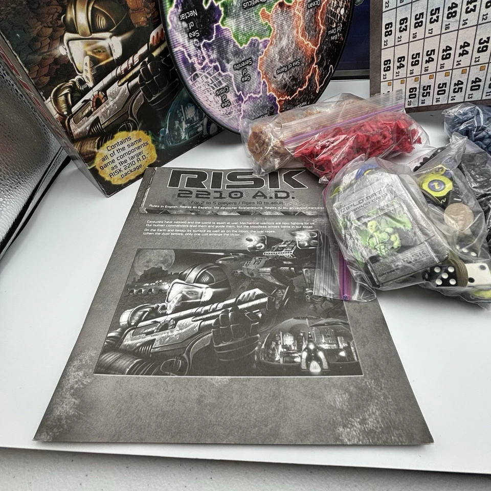 RISK 2210 A.D. Board Game - Image 2 of 4