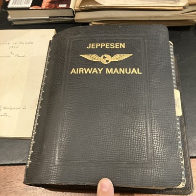 Vintage Jeppesen Airway Manual Approach Charts For Eastern States w/ Maps 1970s