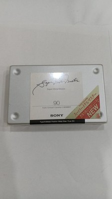 SONY C-90SMMST Super Metal Master Type IV Cassette Tape Unopened TB02 1.5