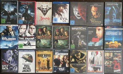 DVD Collection - 21 Spielfilme: Action, Thriller, Klassiker, Komödie, History  