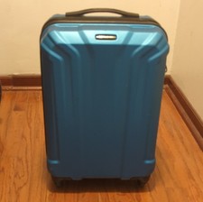 Samsonite Hardcase Spinner Carry-On Luggage Blue w combination Lock