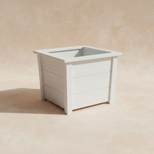 Estate Series Wooden Planter Box | Decorative Pot Cover for Mums Herbs Topiaries