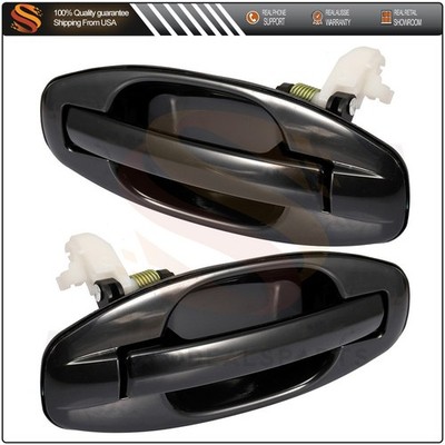 2pcs For 2001-06 Hyundai Santa Fe Rear Left Right Outide Door Handles Exterior