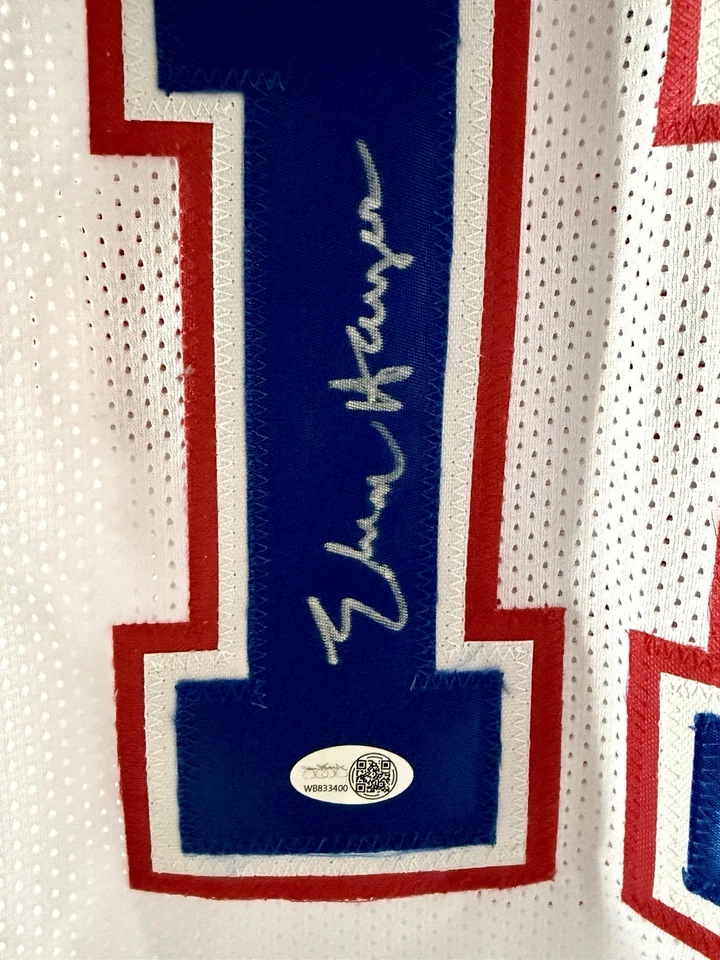 Футболка с автографом Элвина Хейза JSA Witnessed, Зал славы, большая E - Изображение 2 из 3