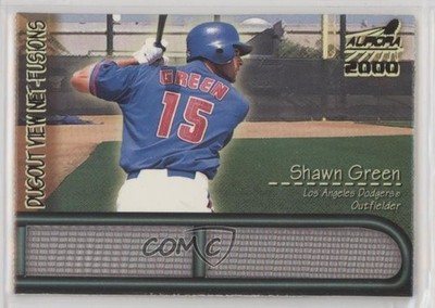 2000 Pacific Aurora Dugout View Netfusions Shawn Green #11 5c2