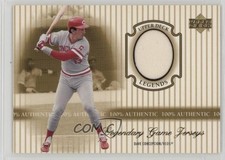 2000 Upper Deck Legends Legendary Game Jerseys Dave Concepcion #J-DC 1cx3