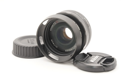 [MINT] Voigtlander Ultron 40mm f/2 SL Aspherical for Nikon AI-s #3128