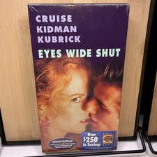 Eyes Wide Shut VHS 1999 Watermarks STANLEY KUBRICK Nicole Kidman Tom Cruise NEW
