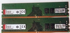 Kingston 16GB (2x8GB) DDR4-2400 PC4-19200 DIMM (KVR24N17S8/8) Desktop Memory