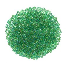 2000Pcs Glass Seed Beads 2mm Mini Glass Seed Spacer Bead Dark Green