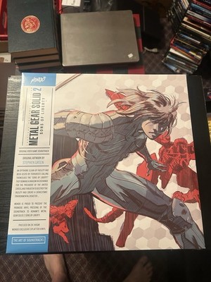 Metal Gear Solid 2 Sons of Liberty OST 3xLP Splatter Vinyl NEW Sealed Mondo SDCC