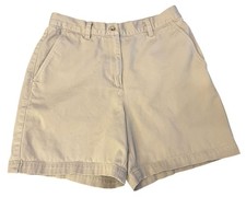 Vintage Lauren Ralph Lauren Khaki Chino Shorts - 100 Cotton Safari Shorts - Sz