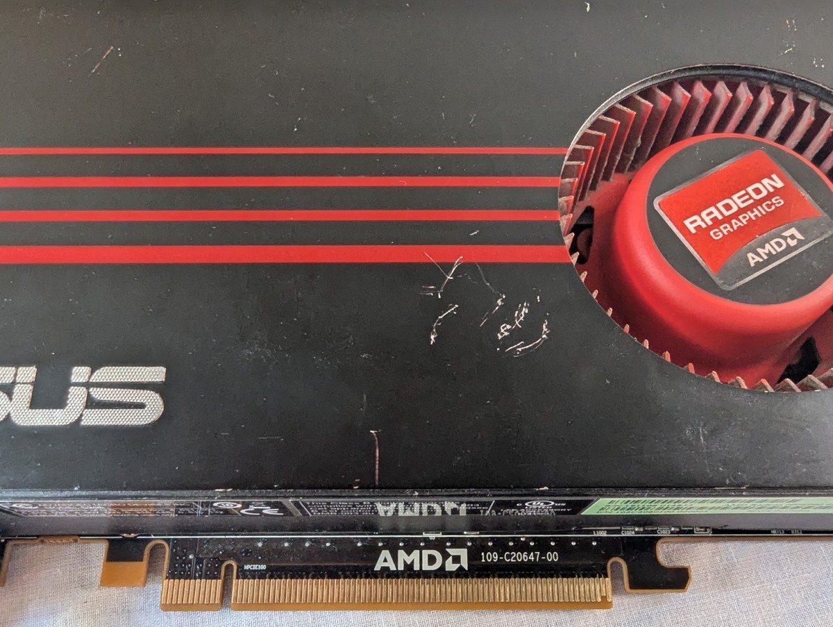 AMD Radeon HD 6990 Dual Gpu graphics card, Rare Gaming RUNS