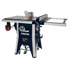 Rikon 10In Left Tilt Contractors Table Saw