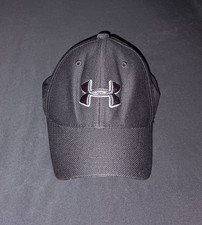 Under Armour Hat Size Youth XS Extra Small Kids UA Child's Fitted Ball Cap Black