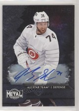 2020-21 Skybox Metal Universe All-Stars Silver Auto Jaccob Slavin #171 Auto 1b8