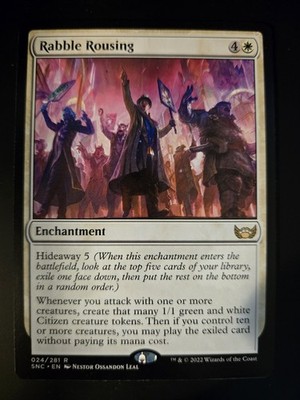 Rabble Rousing NM Streets of New Capenna MTG FREE SHIPPING