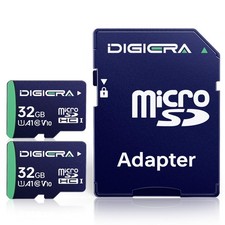 32GB CT100 microSDHC UHS-I Memory Card with Adapter - up to 100MB/s, C10, U1,...