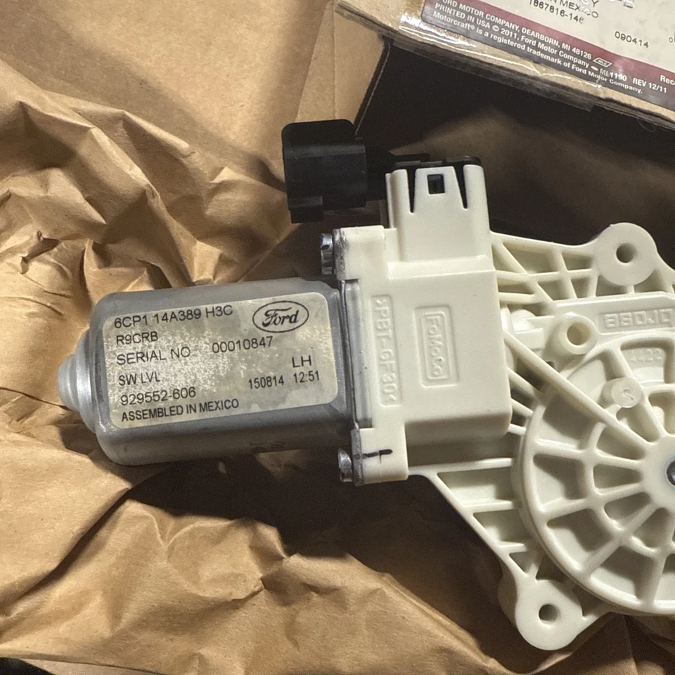 Nuevo Motor Ventana Delantera Motorcraft WLM-267 6CPZ-5423395-B Ford Transit Connect Foto 2 de 4