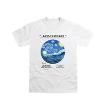Officially Licensed APOH Van Gogh Amsterdam T-Shirt 
