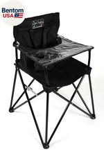 Portable High Chair for Babies and Toddlers, Compact Folding Travel High Chair w