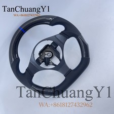 Real Carbon Fiber Steering Wheel For Mitsubishi Lancer Evolution Evo 7 8 9 02-07 Real Carbon Fiber Steering Wheel For Mitsubishi Lancer Evolution Evo 7 8 9 02-07