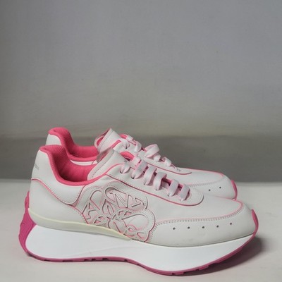 Alexander McQueen Sprint Runner White/Fuchsia Pink (LEFT 6.5D / RIGHT 7D)