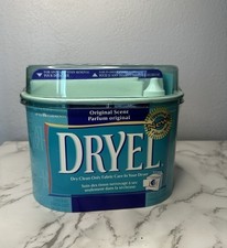 Kit de inicio de tintorería Dryel en casa 4 cargas 16 prendas aroma fresco NUEVO