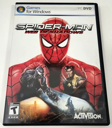Spider-Man: Web of Shadows (PC) 2008 | CIB with Manual | NTSC | Rare OOP