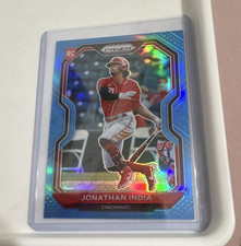 Panini Prizm 2021 Jonathan India Cincinnati Reds Rookie Card #26 MLB Baseball. rookie card picture