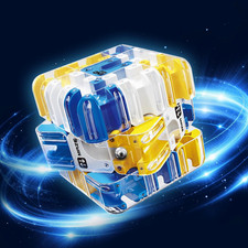 3D Rolling Ball Maze Cube, Large Labyrinth 3D Puzzle Marble Maze Cube, Brain Tea