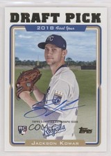 2022 Topps Archives 2005 Topps Draft Picks Auto Jackson Kowar #05DP-JK Auto uk2