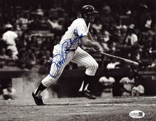 Ron Blomberg signed New York Yankees 8x10 photo autographed JSA COA