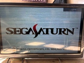 Sega Saturn Console with Box Tested Working