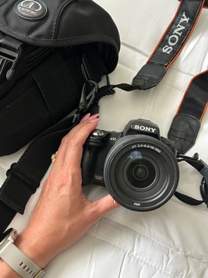 Sony Alpha SLT-A55 Digital SLR Camera - Black 