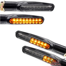 4x LED Motorrad Quad Mini Blinker Sequentiell...
